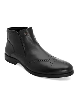 Trevon Black Formal Boots